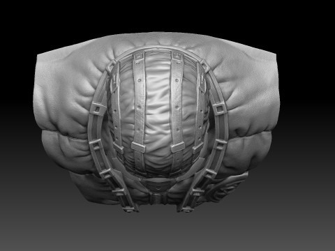Sub-Zero bust 1 in Mortal Kombat for 3D printing STL Modèles 3D en vedette