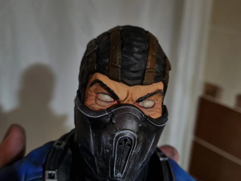 Sub-Zero bust 1 in Mortal Kombat for 3D printing STL 3D Print Model