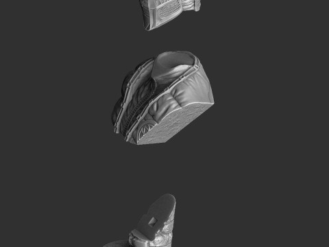 Sub-Zero bust 2 in Mortal Kombat for 3D printing STL 3D Принт Модель