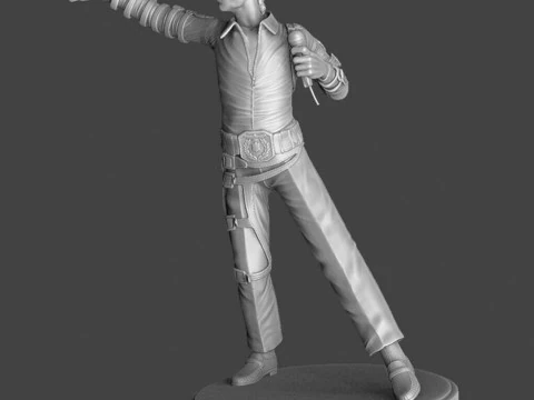 Michael Jackson full length for 3D printing STL 3D Print Model