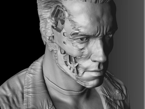 BUSTS SET OF 9 CHARACTERS for 3D printing STL 3D Print Model