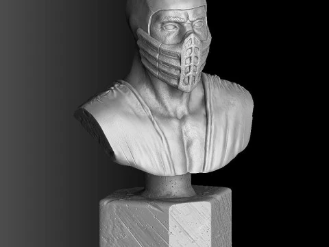 BUSTS SET OF 9 CHARACTERS for 3D printing STL 3D Print Model