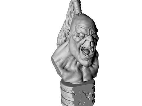 BUSTS SET OF 9 CHARACTERS for 3D printing STL 3D Print Model