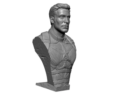 BUSTS SET OF 9 CHARACTERS for 3D printing STL 3D Print Model