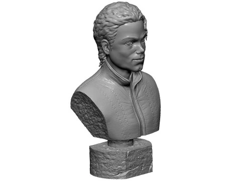 BUSTS SET OF 9 CHARACTERS for 3D printing STL 3D Print Model