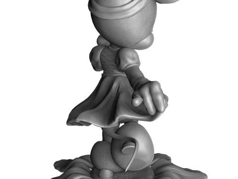 Minnie Mouse 4 options for 3D Printing STL 3D Print Model