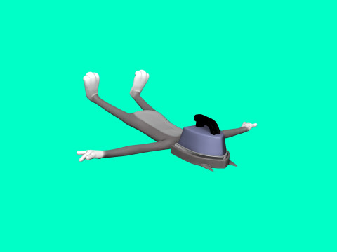 Tom the cat with an iron for 3D printing STL 3D Print Model