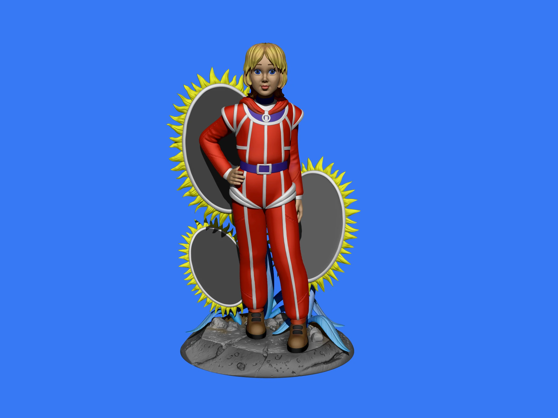 Alisa Seleznyova for 3D printing STL 3D Print Model .c4d .max .obj .3ds .fbx .stl .blend 
