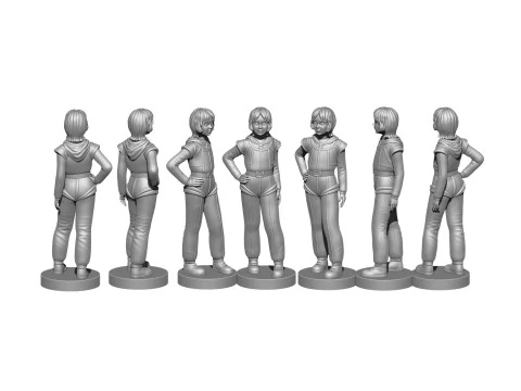 Alisa Seleznyova for 3D printing STL 3D Print Model