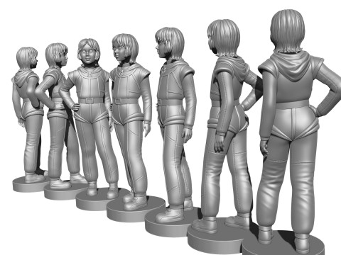 Alisa Seleznyova for 3D printing STL 3D Принт Модель