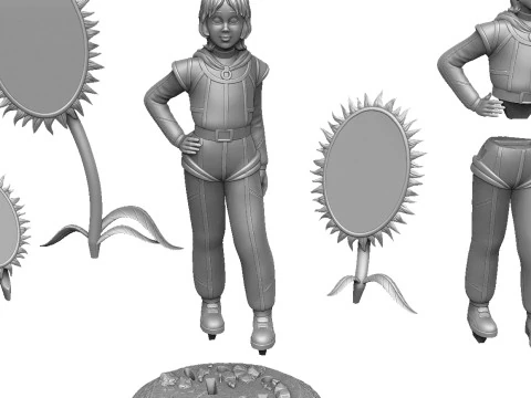 Alisa Seleznyova for 3D printing STL 3D Print Model