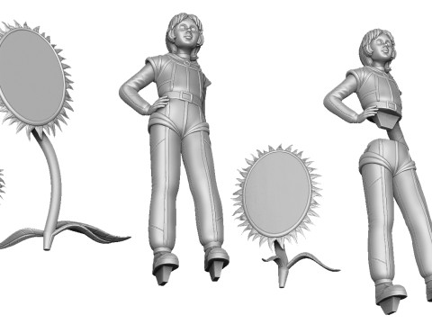 Alisa Seleznyova for 3D printing STL 3D Принт Модель