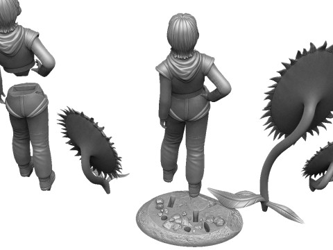 Alisa Seleznyova for 3D printing STL 3D Принт Модель