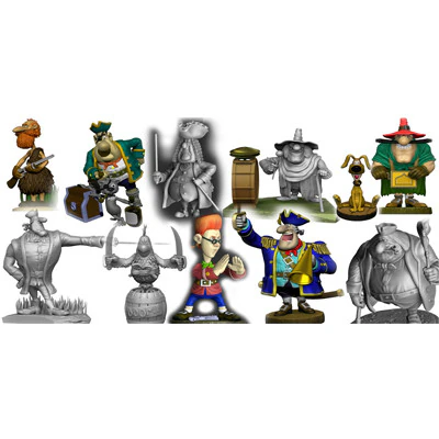 COLLECTION Treasure Island for 3D printing STL 3D Print Model .c4d .max .obj .3ds .fbx .stl .blend 