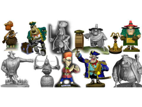 COLLECTION Treasure Island for 3D printing STL Modelo de impresión 3D