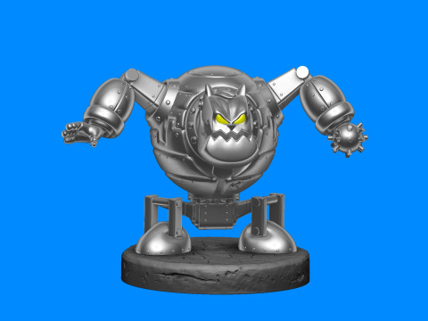 Robot - Fat Cat for 3D printing STL Modelo de impresión 3D
