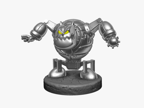 Robot - Fat Cat for 3D printing STL Modello di stampa 3D