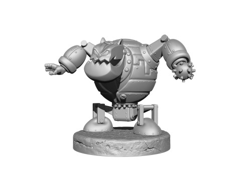 Robot - Fat Cat for 3D printing STL Modello di stampa 3D
