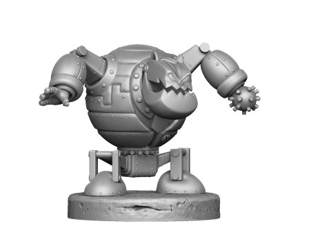 Robot - Fat Cat for 3D printing STL Modello di stampa 3D