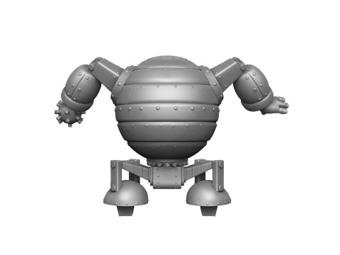 Robot - Fat Cat for 3D printing STL Modello di stampa 3D