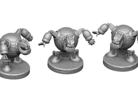 Robot - Fat Cat per la stampa 3D STL Modello di stampa 3D