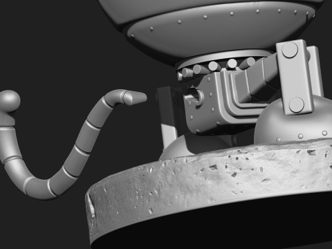 Robot - Fat Cat for 3D printing STL Modello di stampa 3D