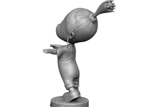 Agnes from the cartoon Despicable Me for 3D printing STL Modello di stampa 3D