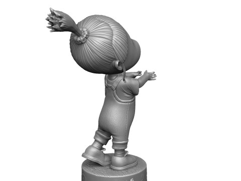 Agnes from the cartoon Despicable Me for 3D printing STL Modello di stampa 3D