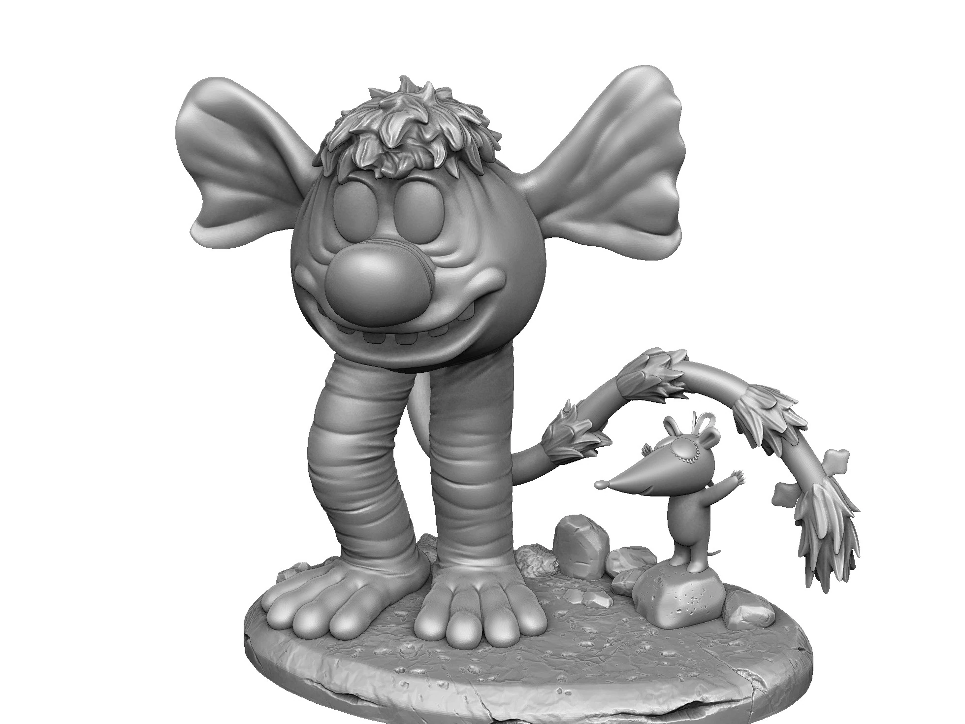 Bambre for 3D printing STL 3D Print Model .c4d .max .obj .3ds .fbx .stl .blend 