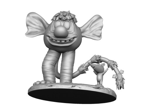 Bambre for 3D printing STL 3D-Druckmodell