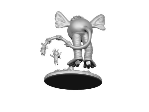 Bambre for 3D printing STL 3D-Druckmodell