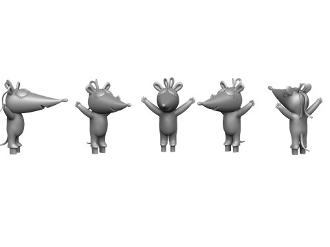 Bambre for 3D printing STL 3D-Druckmodell