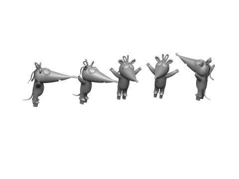 Bambre for 3D printing STL 3D-Druckmodell