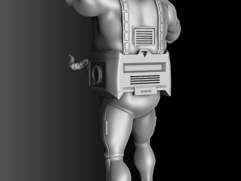 Collection from Teenage Mutant Ninja Turtles 6 characters for 3D printing STL Modello di stampa 3D
