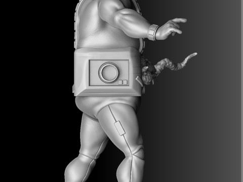 Collection from Teenage Mutant Ninja Turtles 6 characters for 3D printing STL Modello di stampa 3D