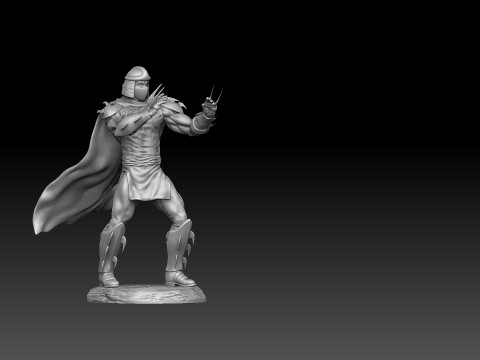 Collection from Teenage Mutant Ninja Turtles 6 characters for 3D printing STL Modello di stampa 3D