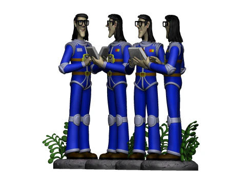 Professor Seleznev for 3D printing STL 3D Print Model