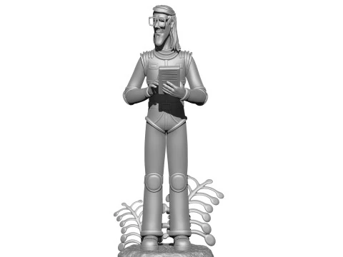 Professor Seleznev for 3D printing STL 3D Print Model