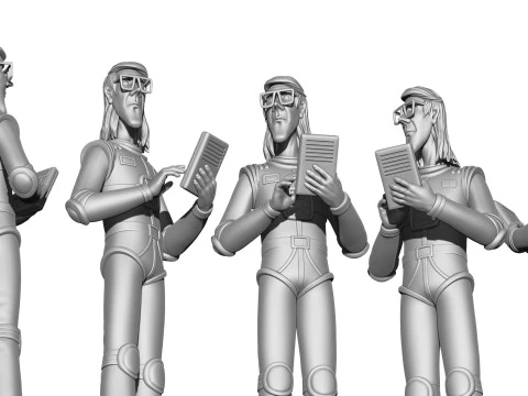Professor Seleznev for 3D printing STL 3D Print Model