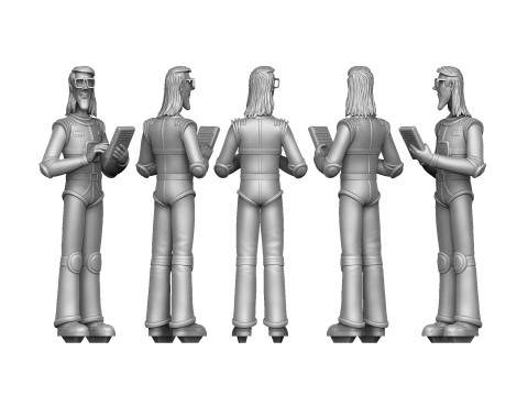 Professor Seleznev for 3D printing STL Modelo de impresión 3D