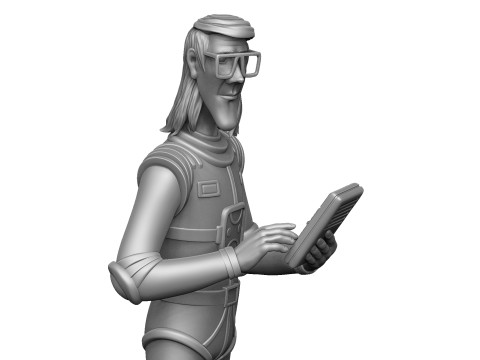Professor Seleznev for 3D printing STL Modelo de impresión 3D
