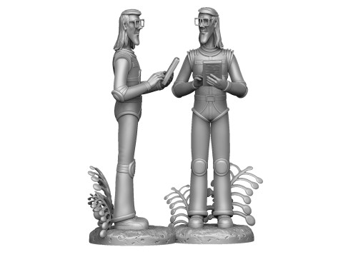 Professor Seleznev for 3D printing STL Modelo de impresión 3D