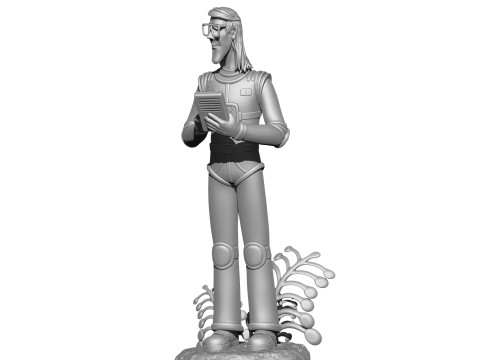 Professor Seleznev for 3D printing STL Modelo de impresión 3D