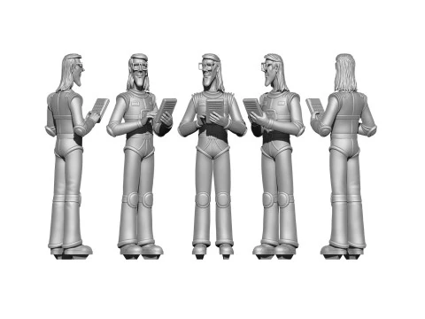 Professor Seleznev for 3D printing STL 3D Print Model
