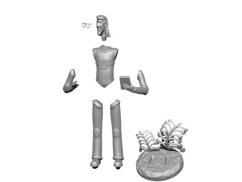 Professor Seleznev for 3D printing STL Modelo de impresión 3D