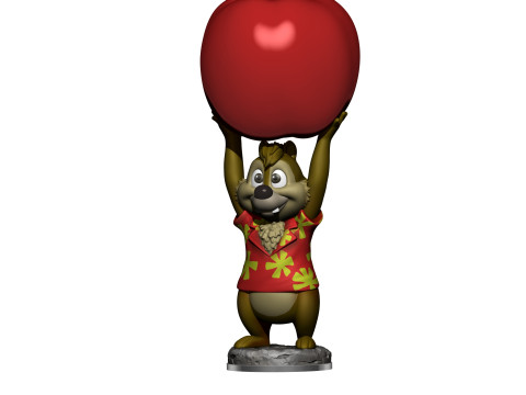 Dale from the video game Dandy for 3D printing STL 3D-printmodel