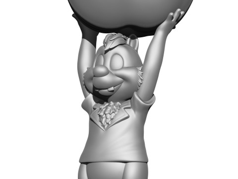 Dale from the video game Dandy for 3D printing STL 3D-printmodel
