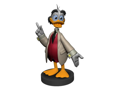 Ludwig Von Drake for 3D printing STL 3D Print Model