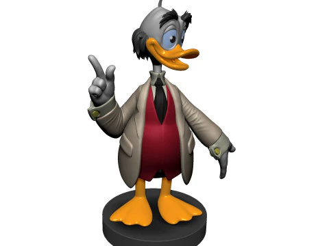 Ludwig Von Drake para impress&atilde;o 3D STL Modelo de Impressão 3D