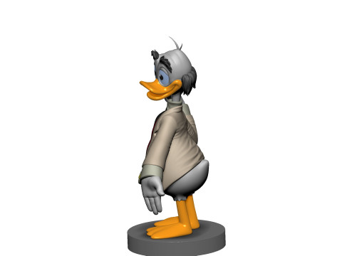 Ludwig Von Drake for 3D printing STL 3D Print Model